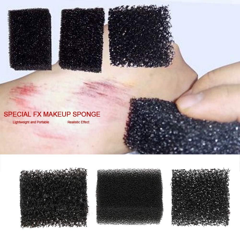 Mysense Stipple Sponges - 9 Pack for Freckles & FX Makeup - Special Effects Texture Tool