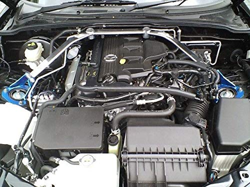 Cusco Front Strut Bar OS Type 3-Point for 2006-2015 Mazda MX-5 (NC) - Improves Handling & Stability for Street & Track Performance