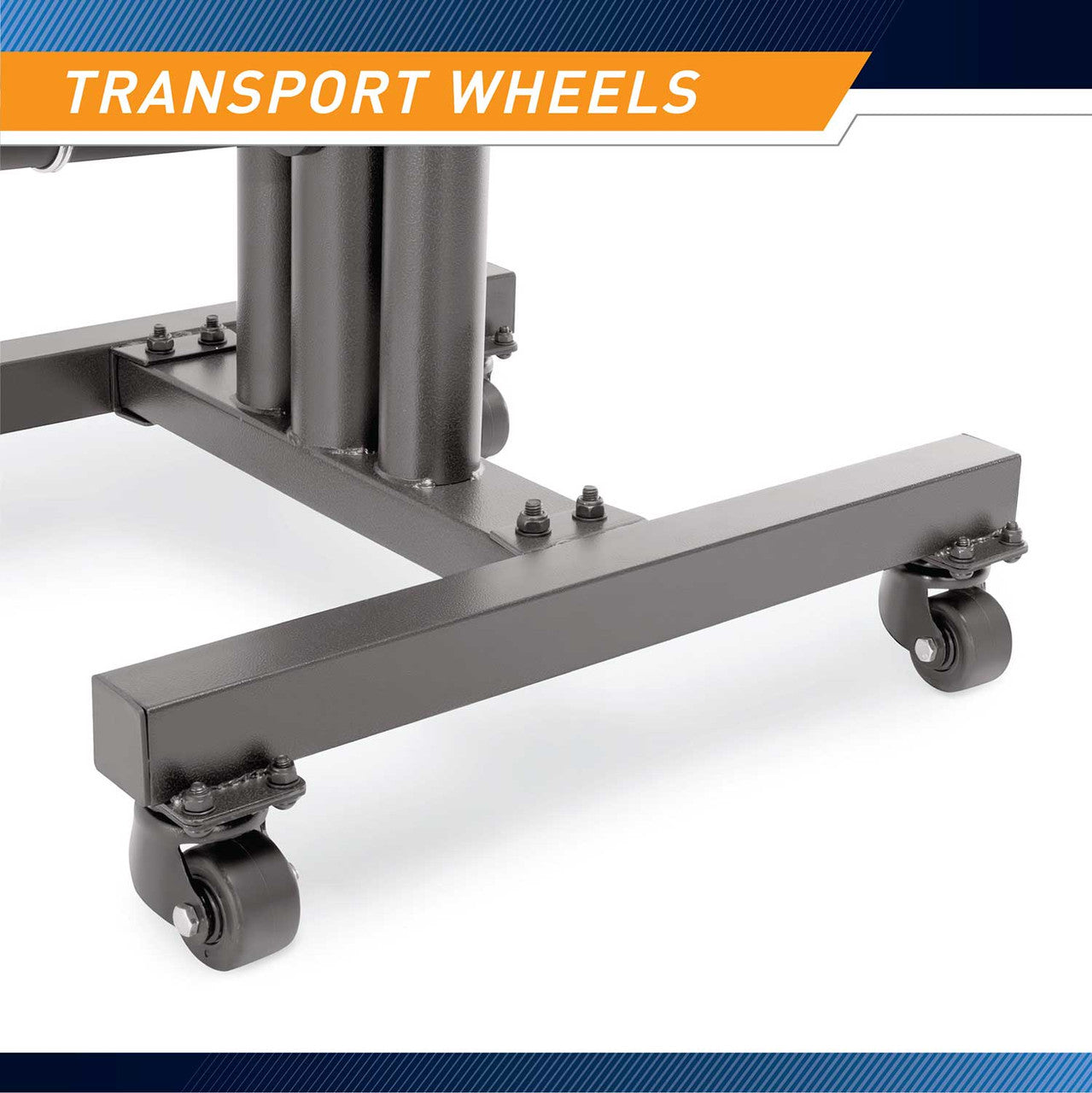 Marcy 6-Peg Olympic Weight Plate Tree & Vertical Bar Holder with Wheels - Heavy Duty Gym Equipment for Weight Storage & Organization | Perfect for Home Gym, CrossFit & Commercial Fitness Centers | PT-5856