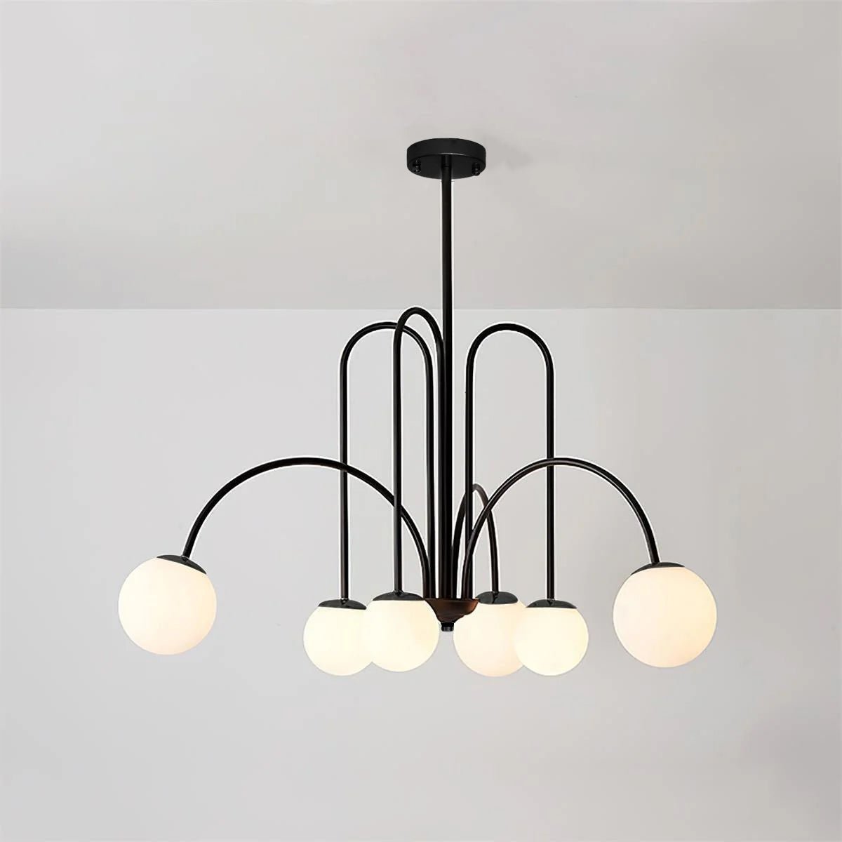 Delaney Chandelier - Elegant Crystal Ceiling Light Fixture for Dining Room & Living Room | Modern Home Decor Lighting