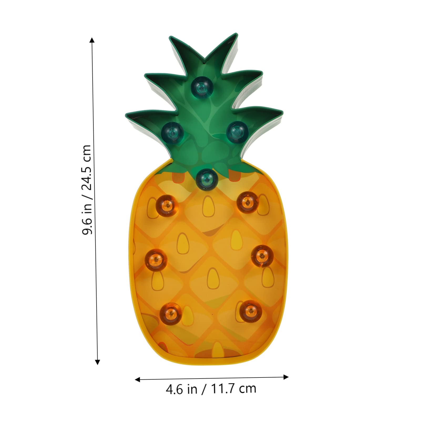 Mikikit 3-Piece LED Fruit Night Light Set - 3D Paper Art Lamp for Bedroom, Kids Room & Nursery - Portable Table Lamp with Soft Glow for Nighttime Use