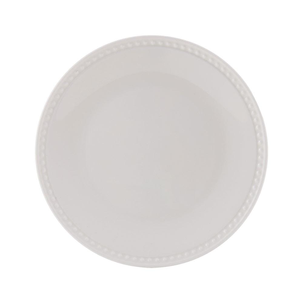 Loria 16-Piece Dinnerware Set with Pasta Bowls - Service for 4 People | Elegant Tableware for Family Dinners & Entertaining Guests