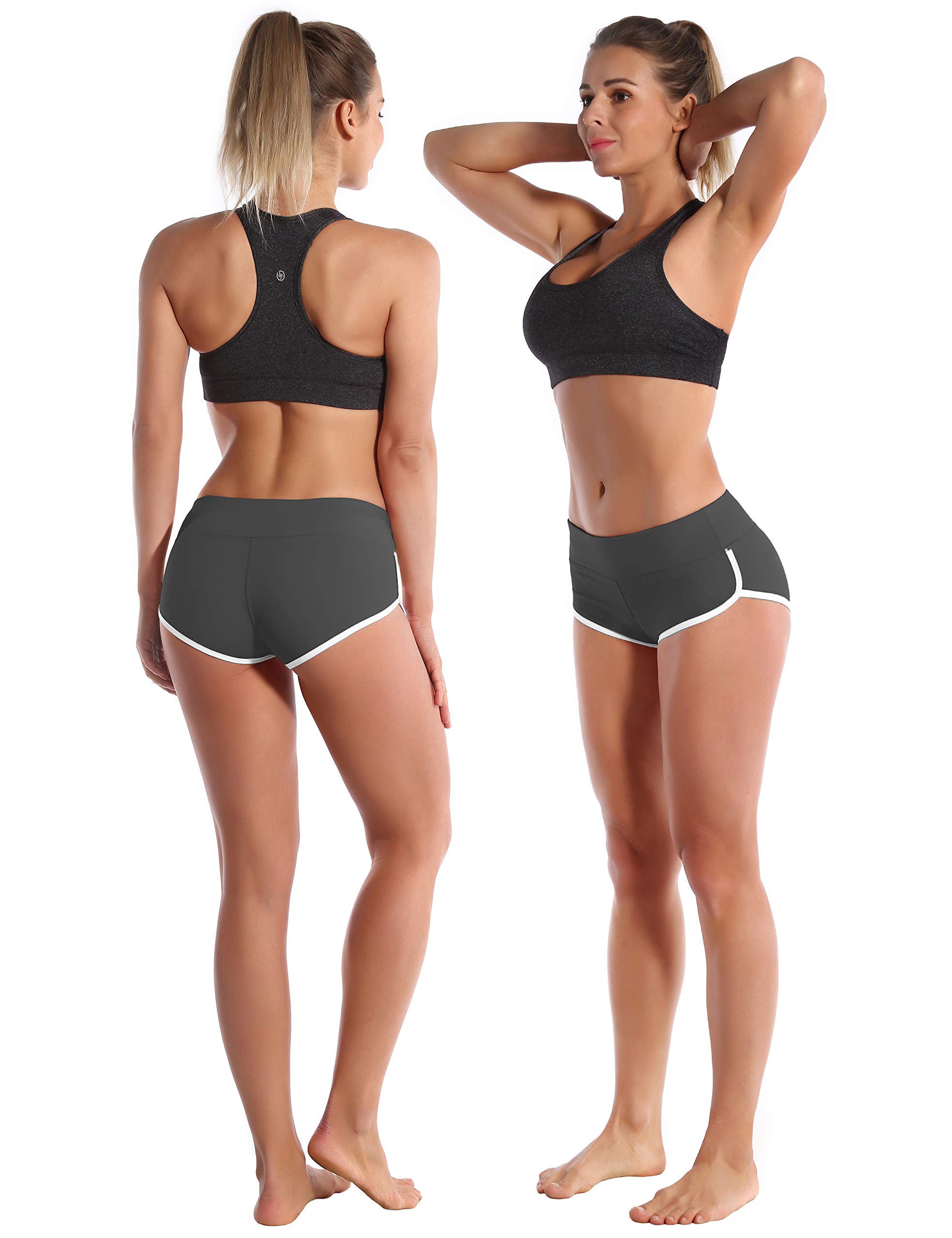 BUBBLELIME Women's Sexy High-Waisted Yoga Shorts XS-XXL - Booty Lifting Running Shorts, Workout Fitness Activewear with Tummy Control & Moisture Wicking UPF30+ for Yoga, Gym, Running & Lounge Wear