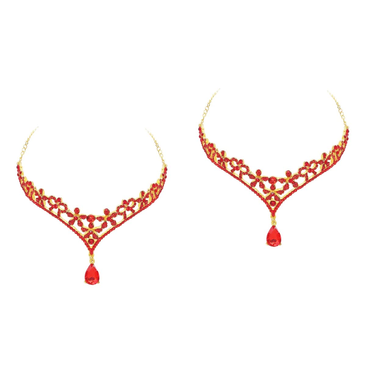 2 Pcs Wedding Forehead Chain Bridal Frontlet Headpiece - Elegant Forehead Jewelry for Bride, Bridesmaids & Boho Wedding - Perfect for Ceremonies, Photos & Special Occasions