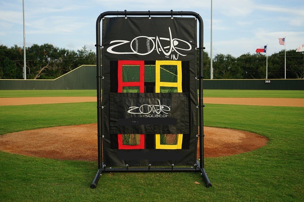 Zone In Pitching Target 2.0 - New & Improved Baseball Practice Trainer | Perfect for Backyard Drills, Team Training & Pitching Accuracy Improvement