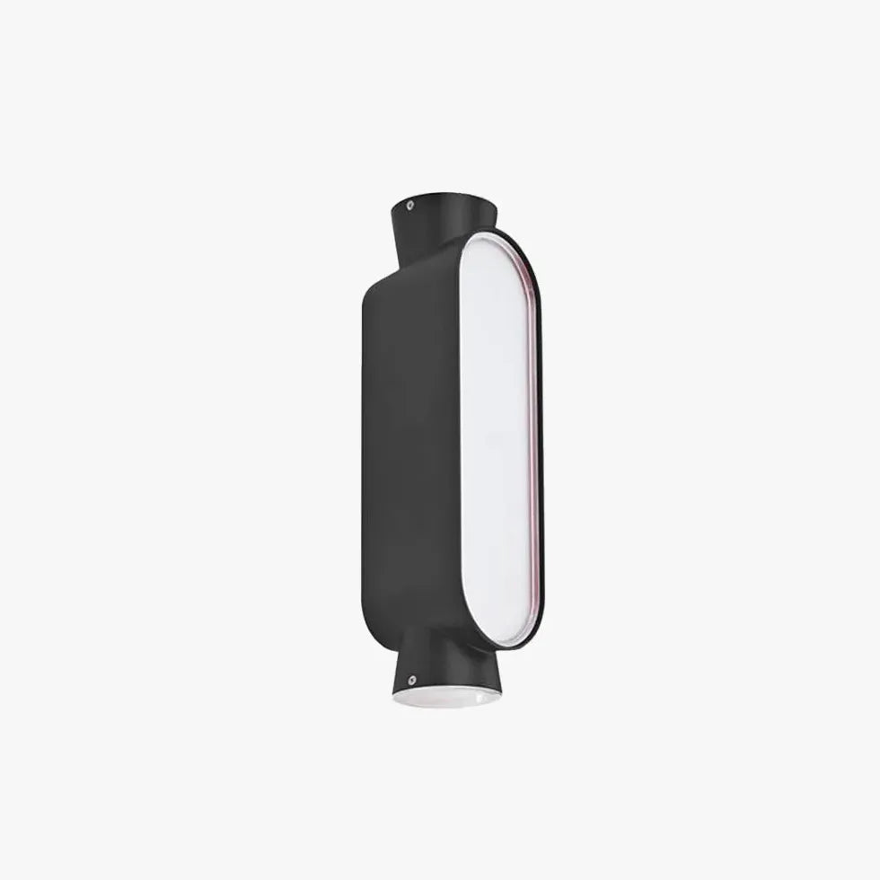 Minimalist Outdoor Wall Sconce Up Down Lights - Modern Exterior Lighting for Patio, Garden, and Porch | Energy Efficient LED Wall Light for Home & Commercial Use