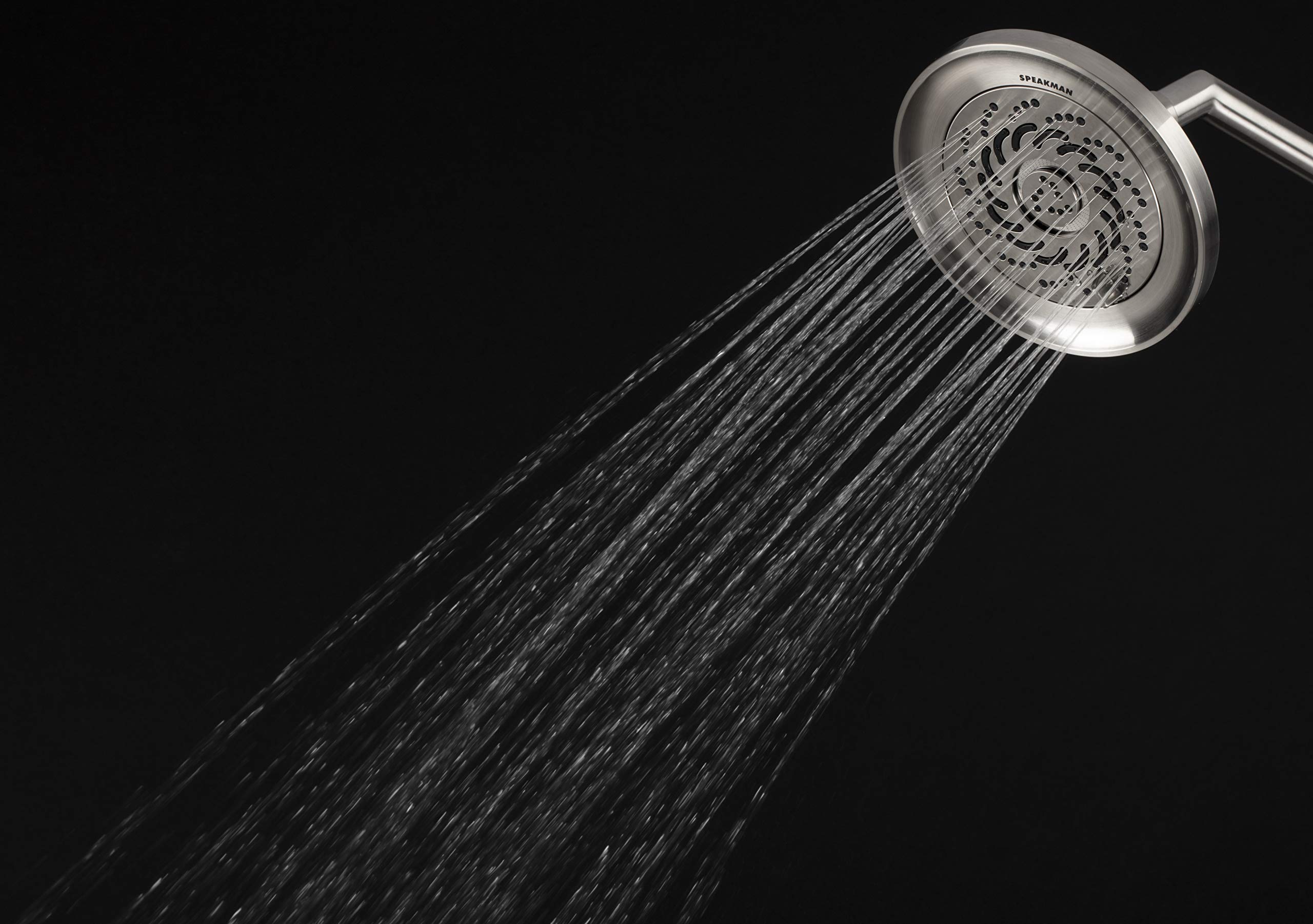 Speakman VS-5000-BN-E15 Neo Exhilaration High Pressure Handheld Shower Head - 1.5 GPM Water Saving - Brushed Nickel Finish - Perfect for Spa-Like Bathroom Experience & Water Conservation