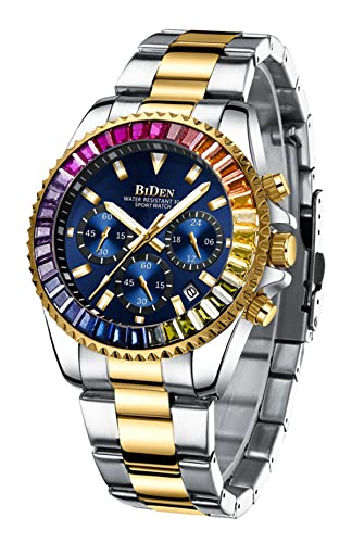 X Silver gold blue