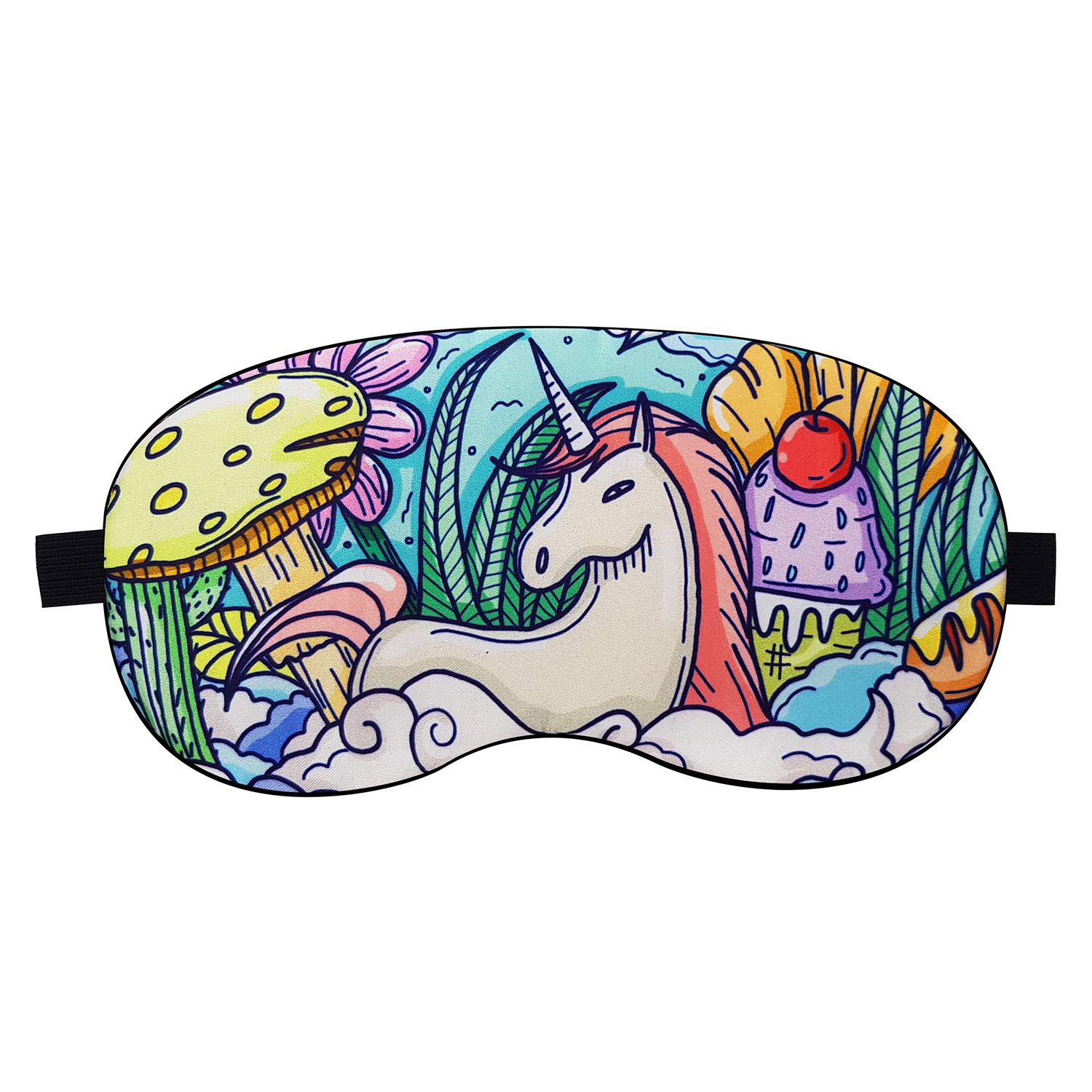 Jenna™ Silk Sleep Eye Mask for Women & Men - Soft & Comfortable for Insomnia Relief, Meditation, Travel & Dark Circles - Perfect for Night Sleep, Airplane Travel & Spa Relaxation