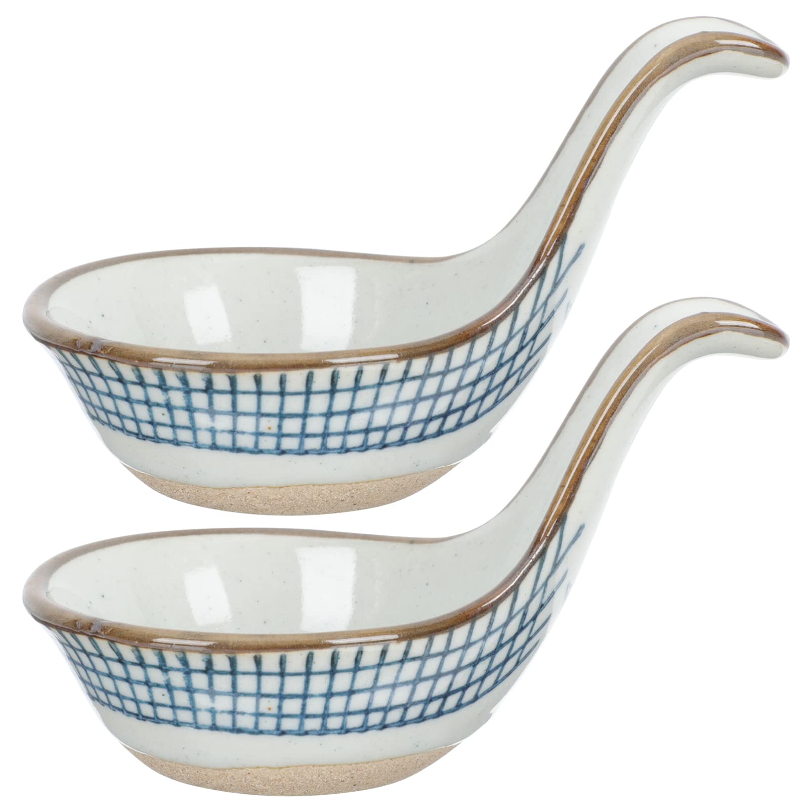 Premium Japanese Ceramic Sauce Dishes Set - 2Pcs Black Truffle Goose Liver Plates with Caviar Spoon for Appetizers, Sushi, Caviar & Asian Cuisine | Elegant Condiment Bowls & Dipping Plates for Fine Dining & Home Entertaining