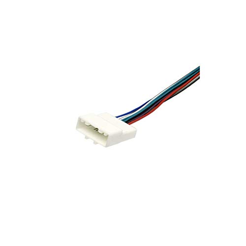 2014-2018 Nissan Versa Note Car Radio Wiring Harness - OEM Style Copper PVC Flat Ribbon Connector for Aftermarket Stereo Installation - Perfect for DIY Car Audio Upgrades & Head Unit Replacement