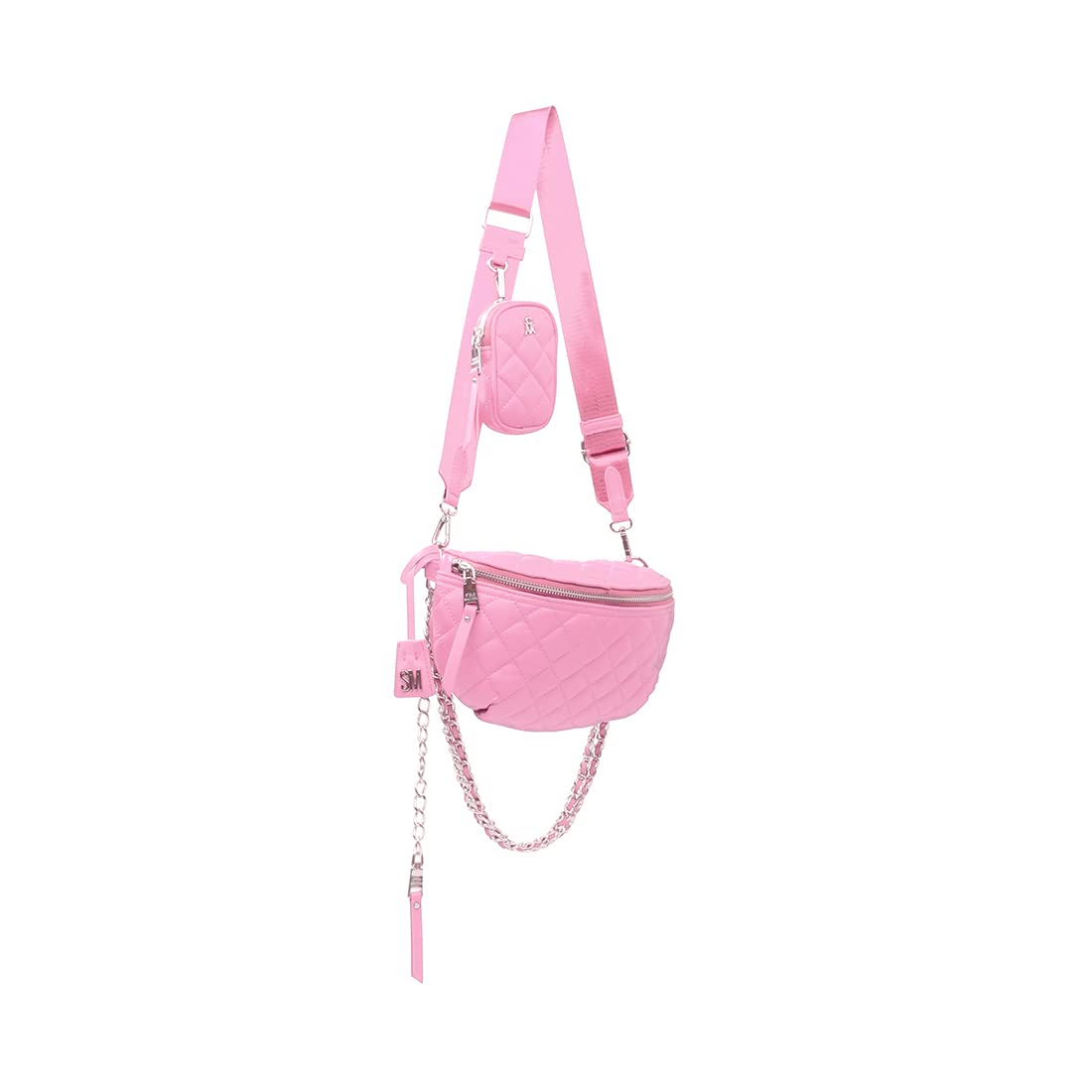 Steve Madden Women's Possess Handbag - Stylish Crossbody Purse for Everyday Use, Work & Travel | Fashionable Leather Shoulder Bag for Women