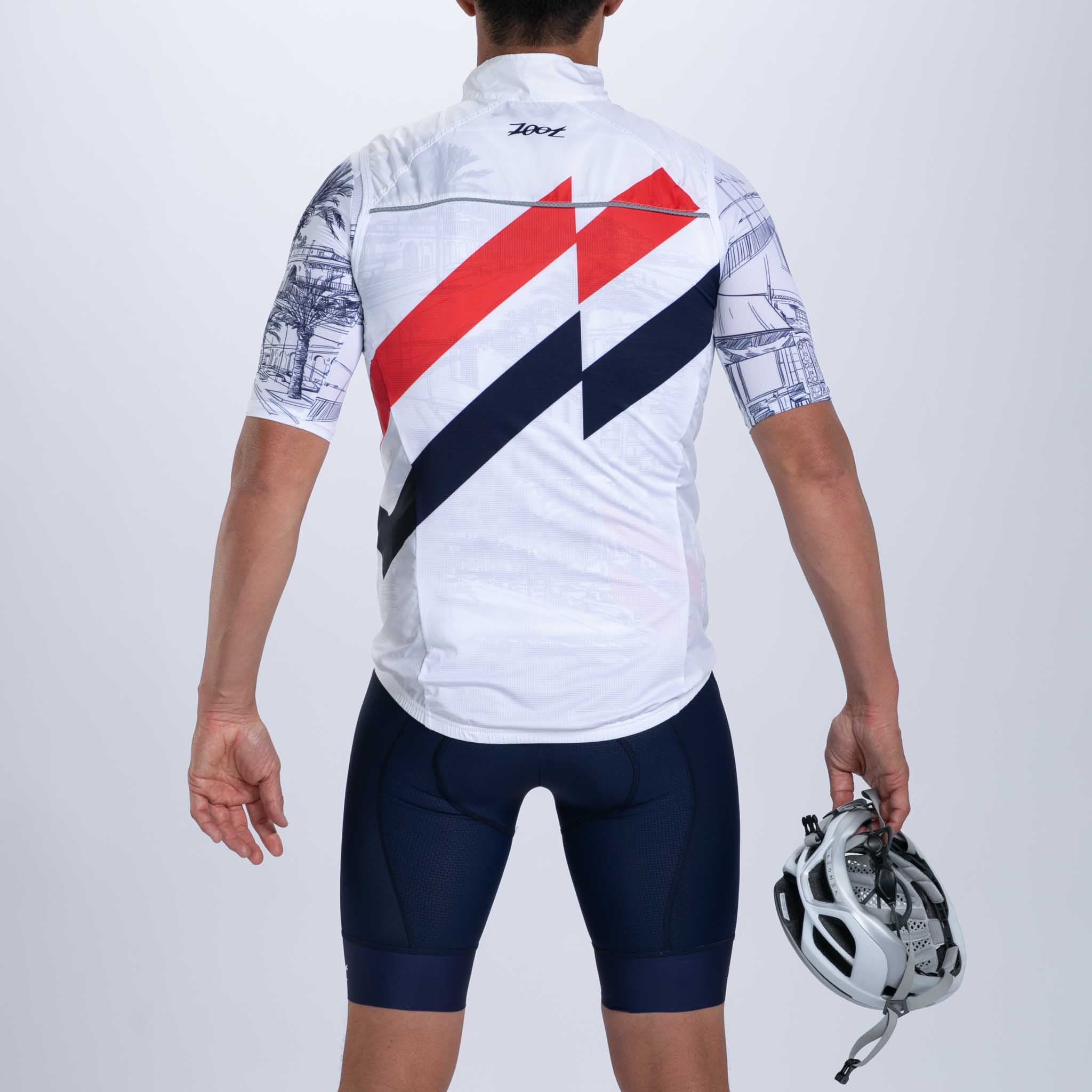 Men's Limited Edition Cycling Vest - Breathable & Lightweight for Outdoor Sports | Perfect for Biking, Running & Hiking in Cote d'Azur