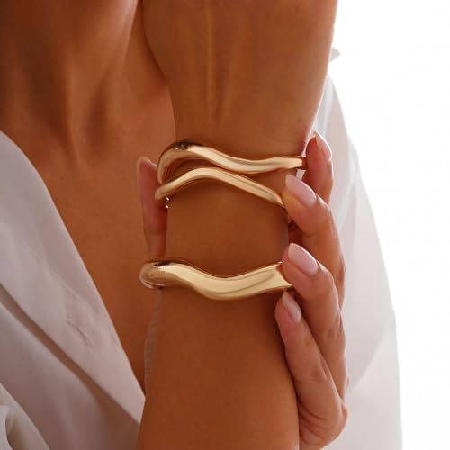 A43:gold bangles