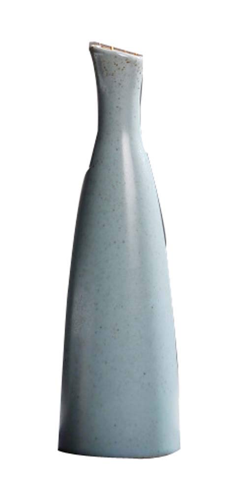 Handmade Ceramic Vase with Unique Geometric Patterns - Modern Home Decor for Living Room, Bedroom & Office - Perfect Gift for Housewarming, Wedding & Anniversary