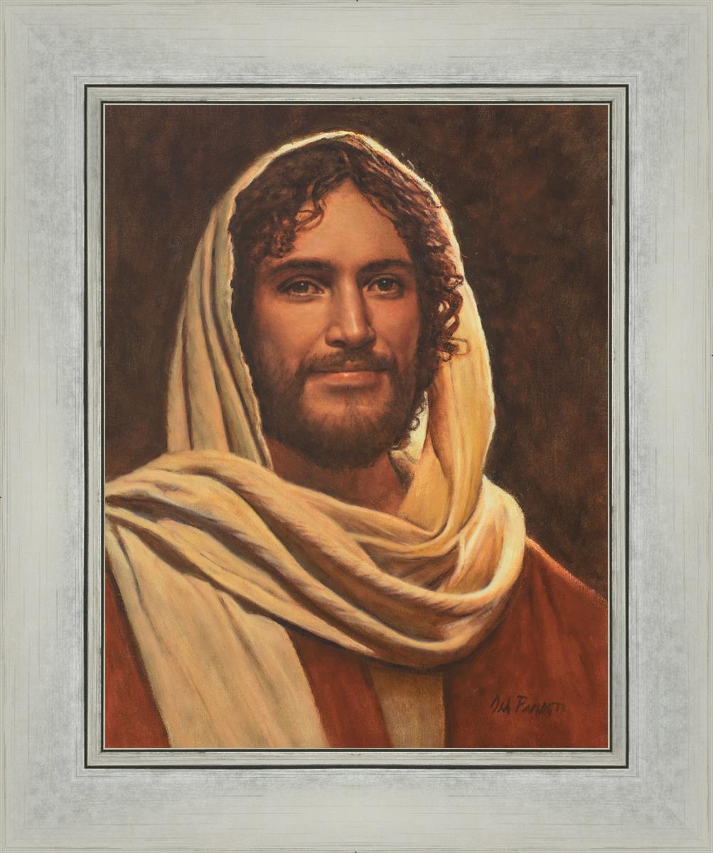 Emmanuel By Del Parson - Premium Religious Wall Art for Home & Church Decor - Perfect for Living Rooms, Bedrooms & Worship Spaces