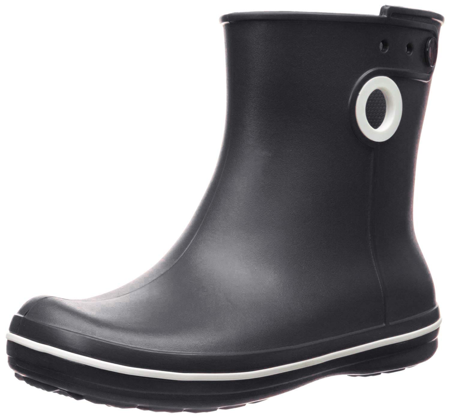 Crocs Women's Jaunt Shorty Boot - Waterproof Winter Boots for Women, Comfortable Slip-On Snow Boots with Warm Fleece Lining - Perfect for Cold Weather, Outdoor Activities & Casual Wear