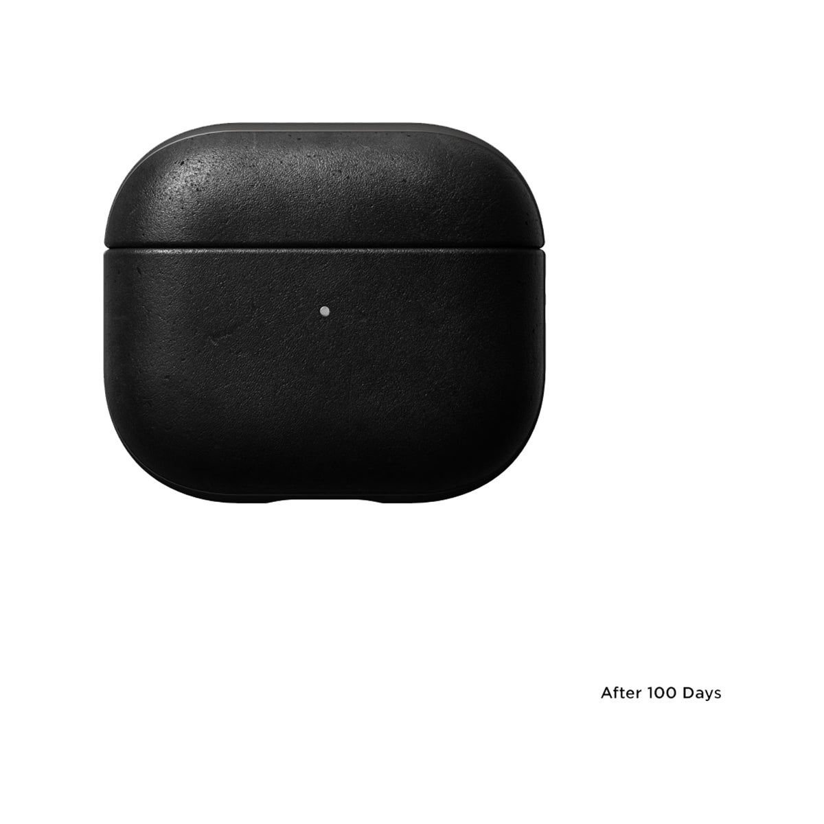 Premium NOMAD Modern Leather Case for Apple AirPods 3rd Gen - Black Horween Leather - Protective & Stylish Cover for Travel, Work & Everyday Use
