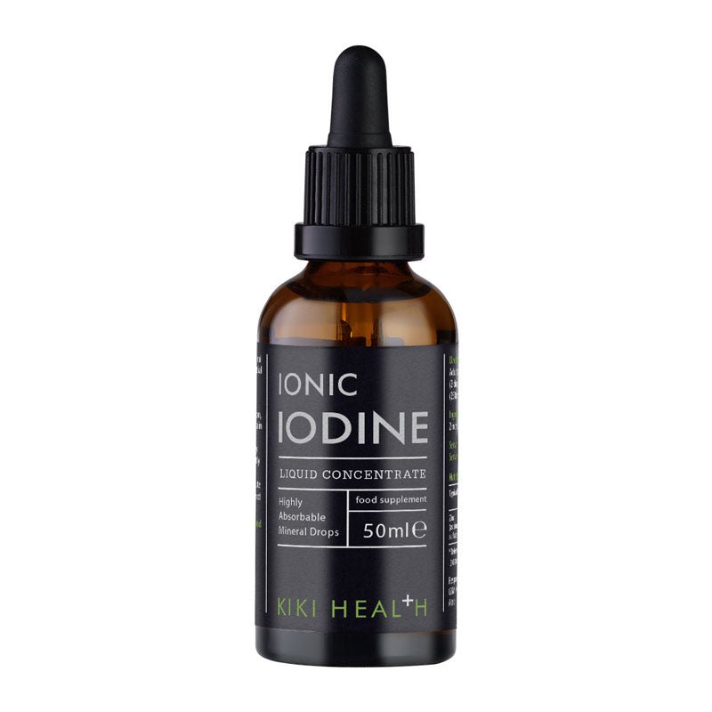 KIKI Health Ionic Iodine Supplement - Natural Liquid Drops for Thyroid Support, Metabolism & Energy Boost | Ideal for Daily Wellness, Detox & Immune System Health