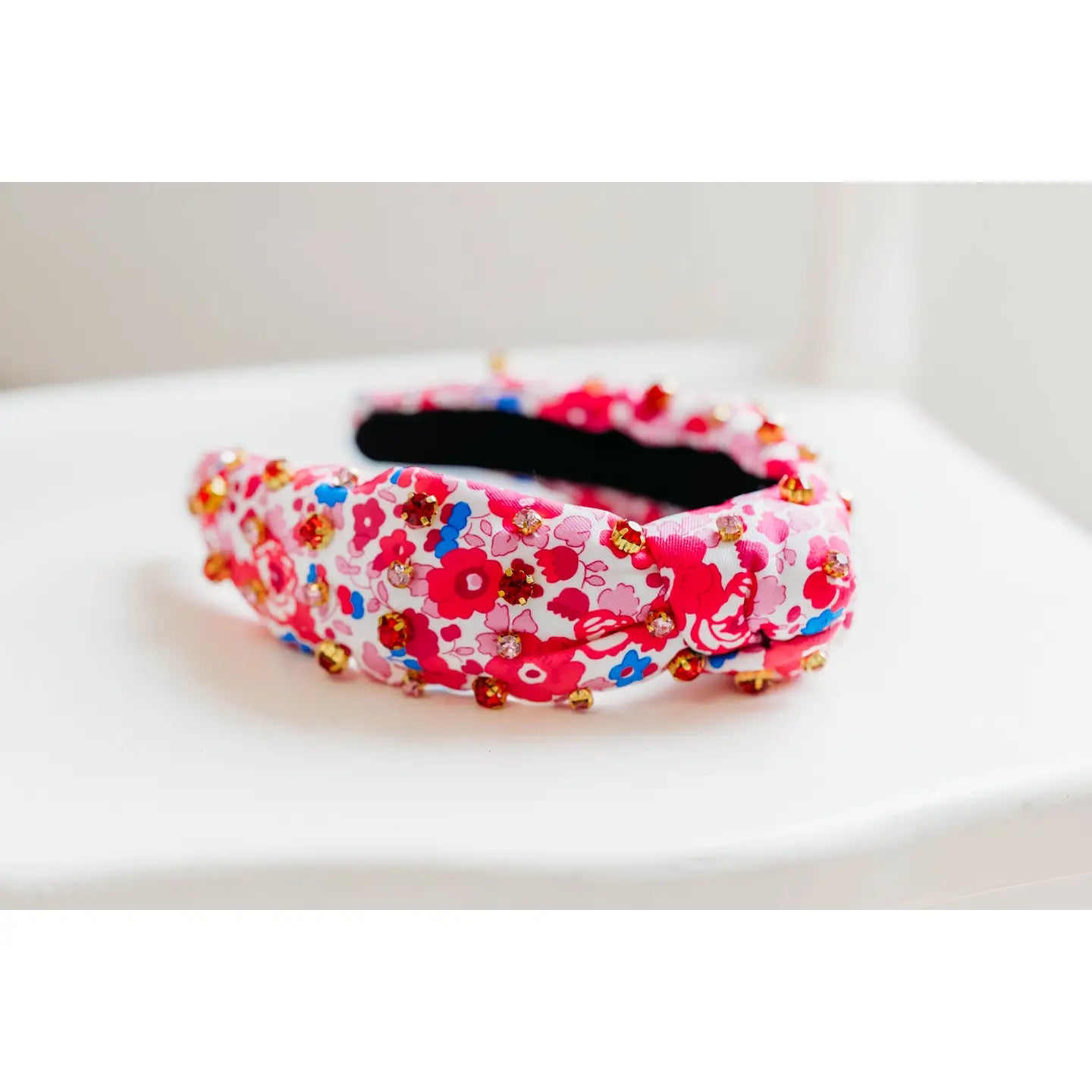Elegant Beaded Floral Headband for Women - Boho Hair Accessories for Weddings, Parties & Everyday Style