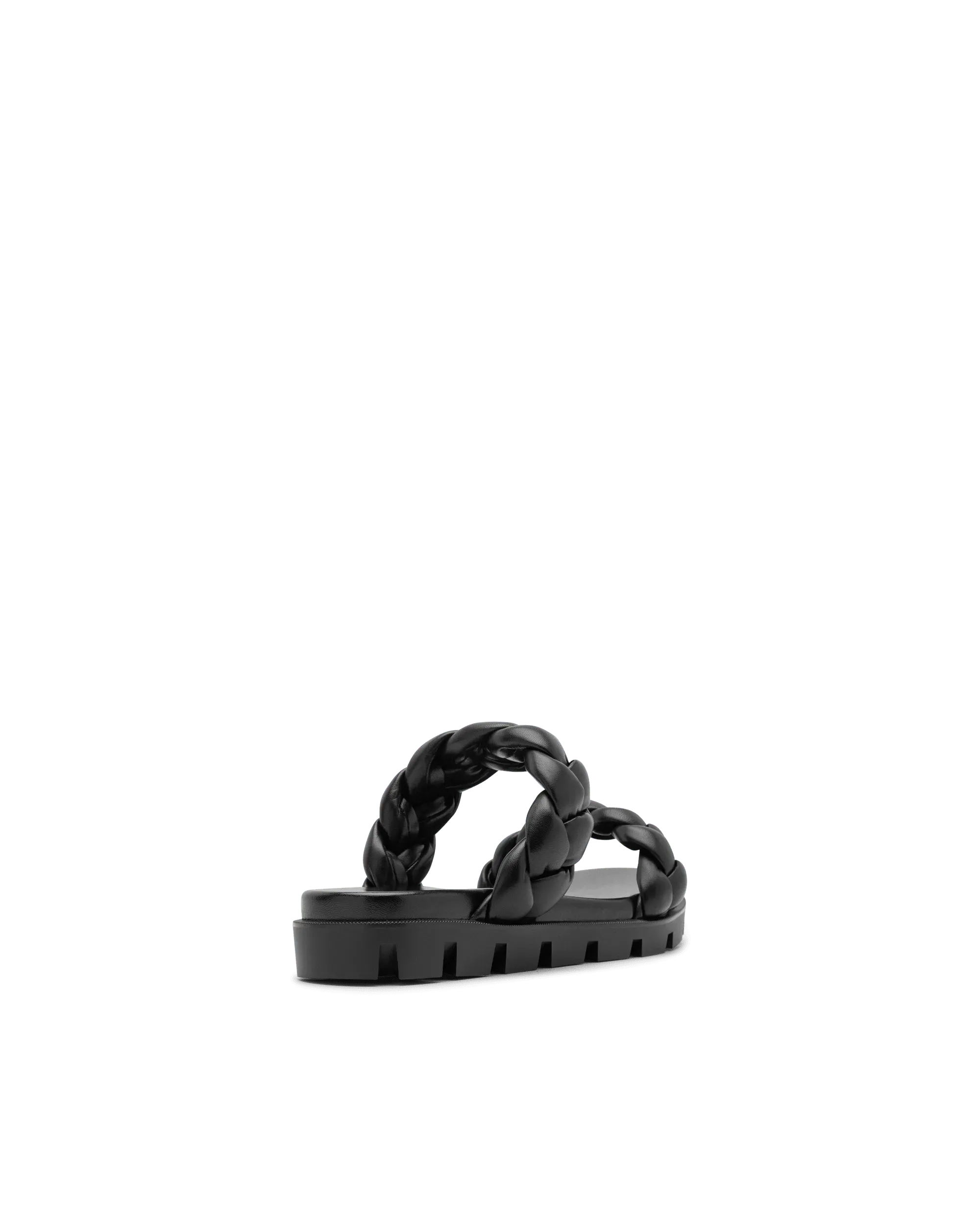 Just Brio Braided Lug Flats - Women's Comfortable Slip-On Loafers for Casual & Office Wear | Non-Slip Sole, Lightweight & Stylish