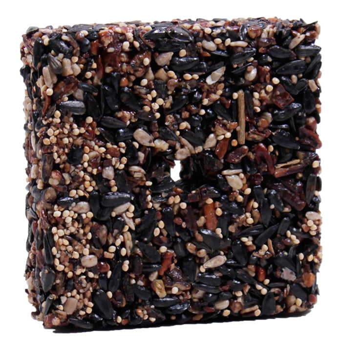 Premium Wild Bird Nut Block - Set of 3 Nutritious Seed Cakes for Backyard Birds | Perfect for Bird Feeders, Gardens & Outdoor Wildlife Watching