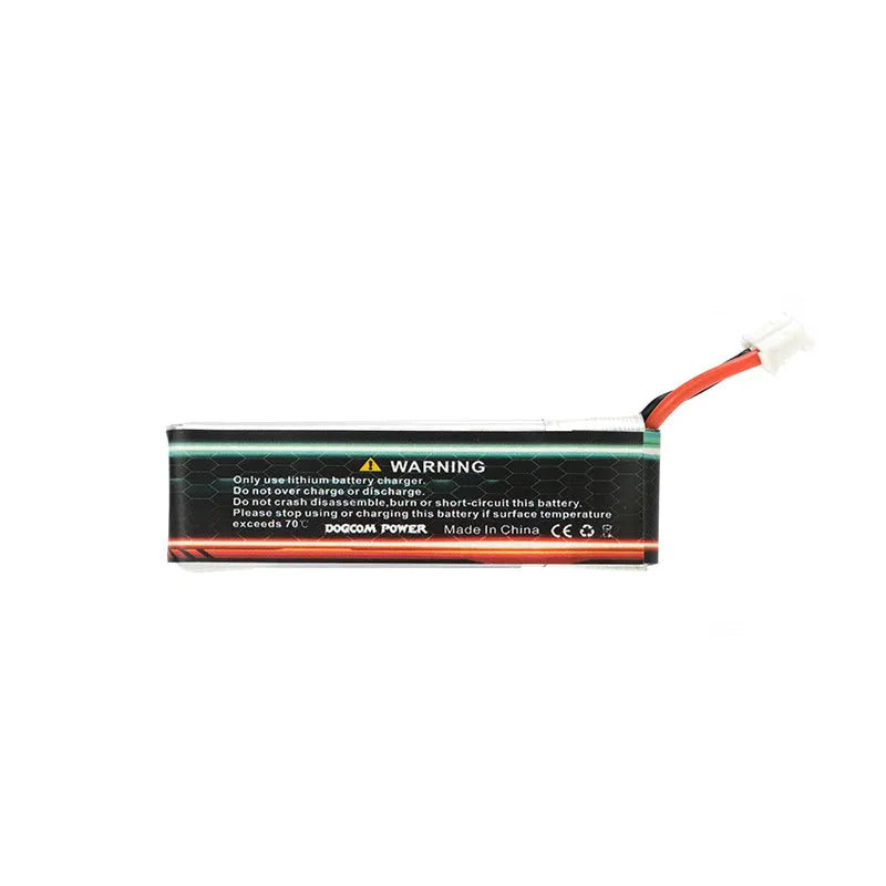 DOGCOM 450mAh 100C 1S 3.8V FPV Lipo Battery BT2.0/PH2.0 Connector - High Performance Drone Battery (4 Pack) for FPV Racing Drones and RC Quadcopters