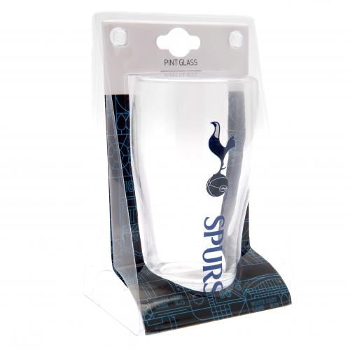 Tottenham Hotspur FC Official Tulip Pint Glass - 16oz Premium Beer Glass for Fans - Perfect for Game Day, Home Bar & Football Party Gifts