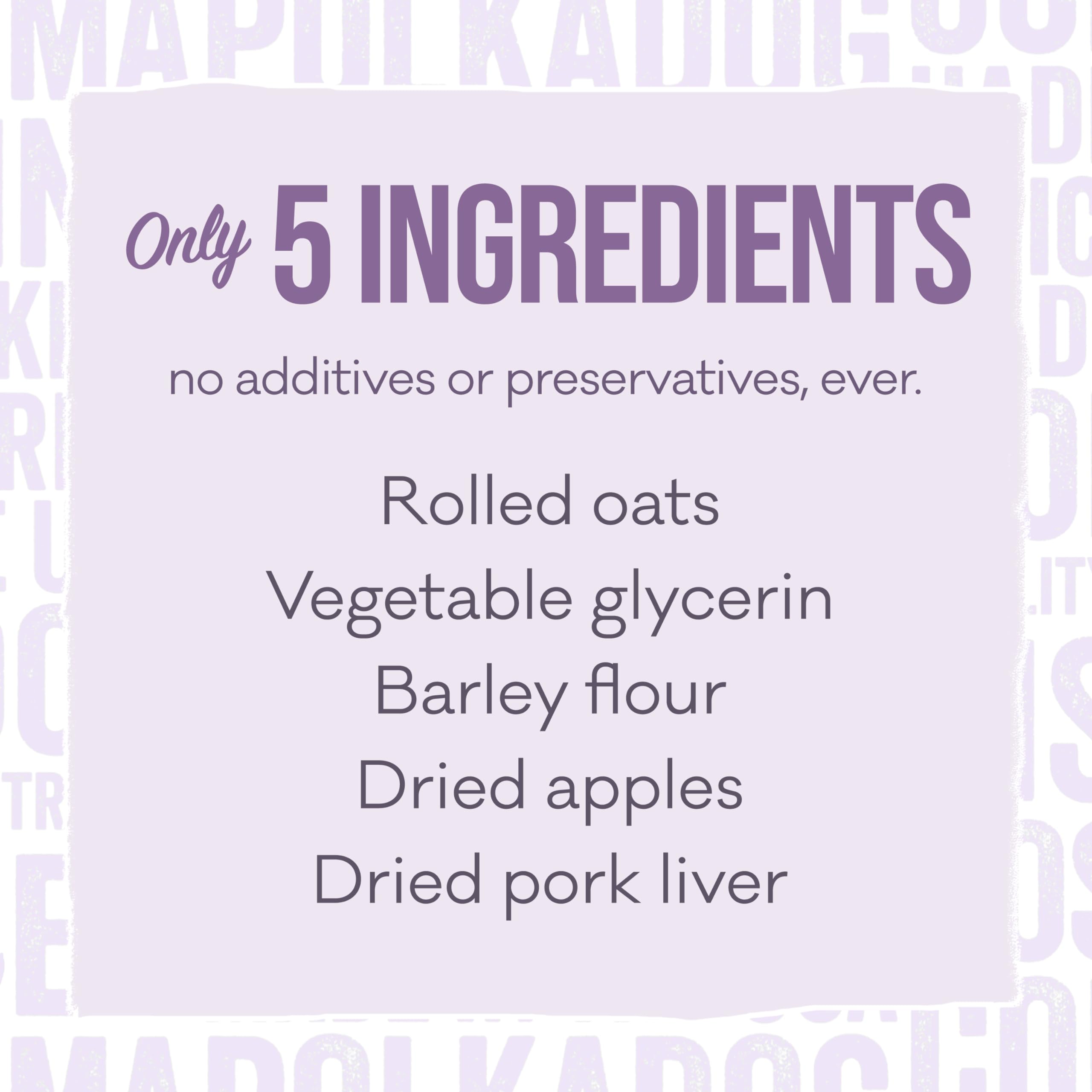 Polkadog All-Natural Pork & Apple Wonder Nuggets Dog Treats – Healthy, Handmade Soft & Chewy Training Snacks for Puppies & Adult Dogs – Grain-Free Bite-Sized Rewards – Perfect for Obedience Training & Positive Reinforcement – 10oz Bag