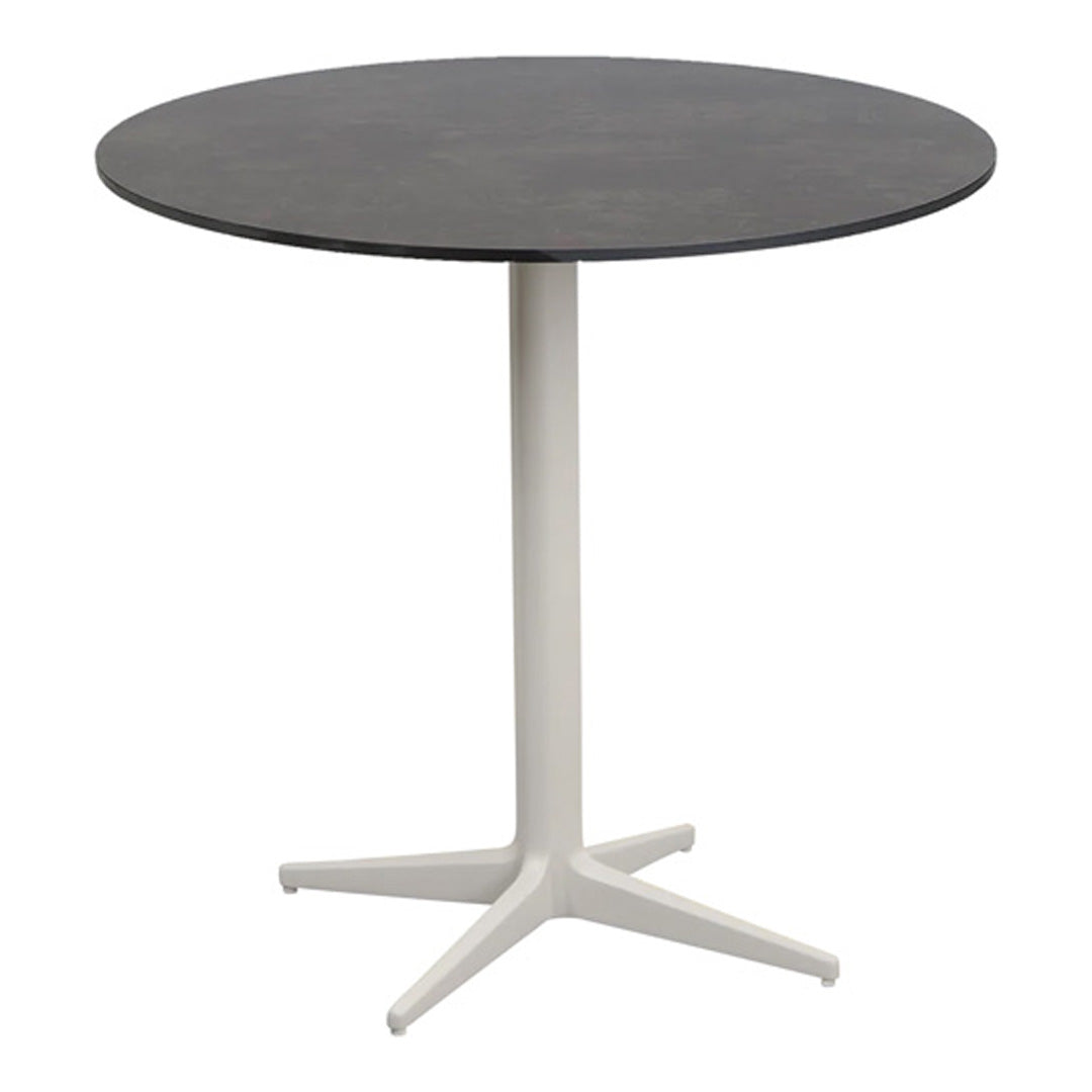 Round Drop Outdoor Cafe Table - Patio Dining & Garden Furniture for Restaurants, Coffee Shops & Backyard Decor