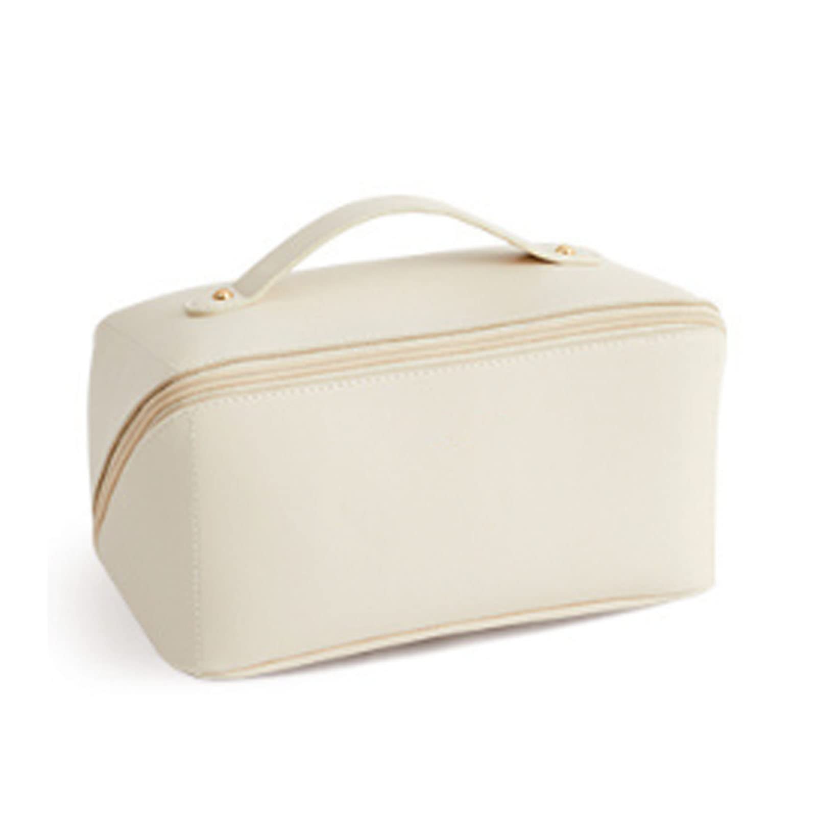 Large Capacity Travel Cosmetic Bag for Women - Waterproof Makeup Organizer & Toiletry Pouch - Perfect for Vacation, Business Trips & Gym Essentials Storage