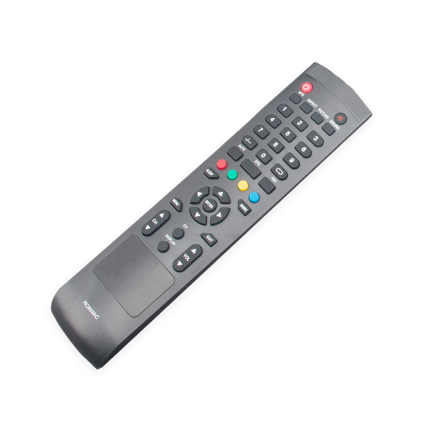 Replacement Remote Control for Cielo LED LCD HDTV Models TE24T7H-PR TE247AH-GY TE247AH-PK TE24T7H - Compatible with Cielo Smart TVs for Home Entertainment