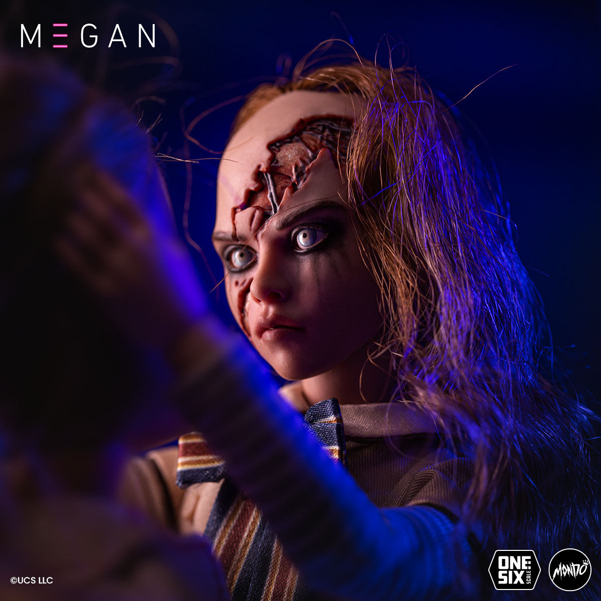 M3gan 1/6 Scale Collectible Action Figure - Highly Detailed Movie Replica for Display & Collection - Perfect for Horror Fans & Pop Culture Enthusiasts