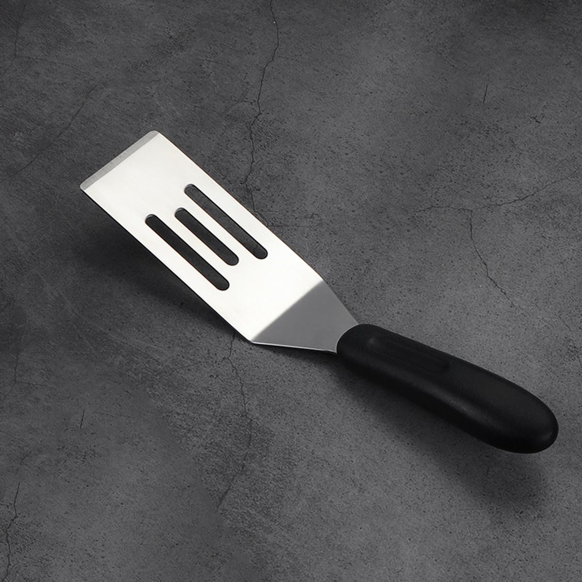 Premium Mini Metal Spatula for Cooking - Small Kitchen Spatula for Cast Iron Skillets, Perfect for Flipping Steaks, Eggs, Brownies & Cookies | Ideal for Baking, Grilling & Camping Use
