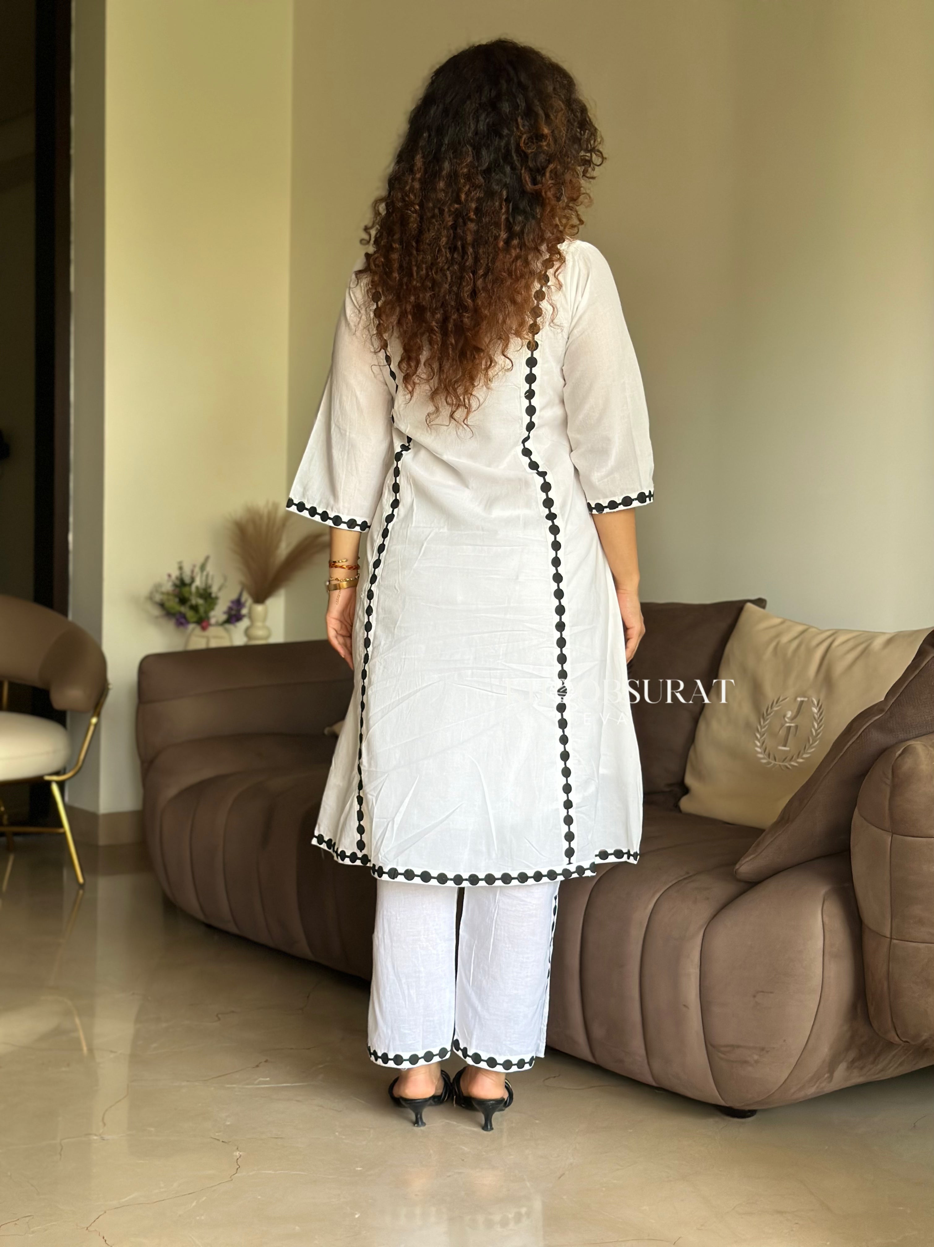 Moonlight Muse Kurta Set - Stylish Indian Ethnic Outfit for Women | Perfect for Festivals, Weddings & Casual Wear