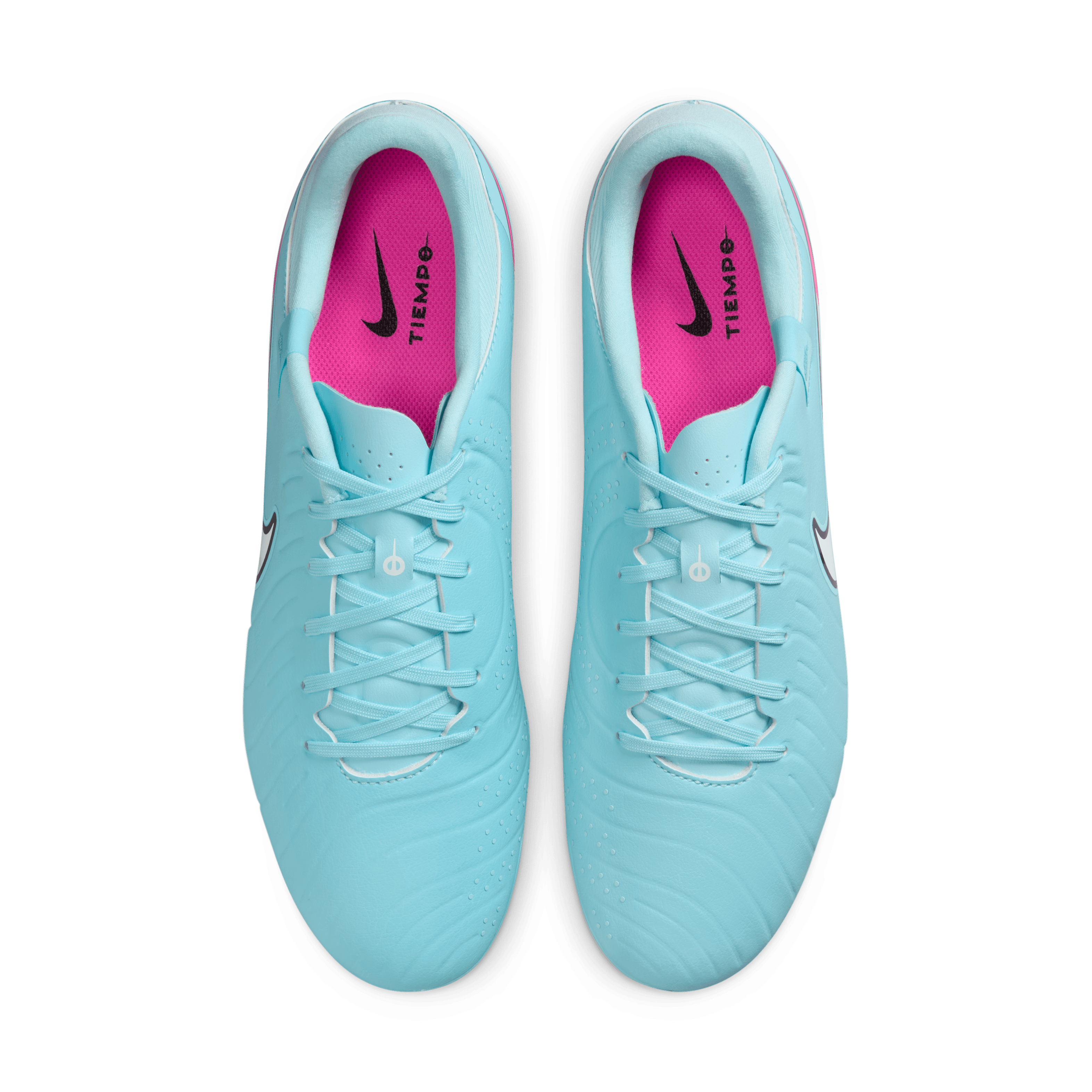 Nike Tiempo Legend 10 Academy FG/MG Soccer Cleats for Men - Copa/White Color - Perfect for Turf and Artificial Grass Fields - Ideal for Training and Match Play