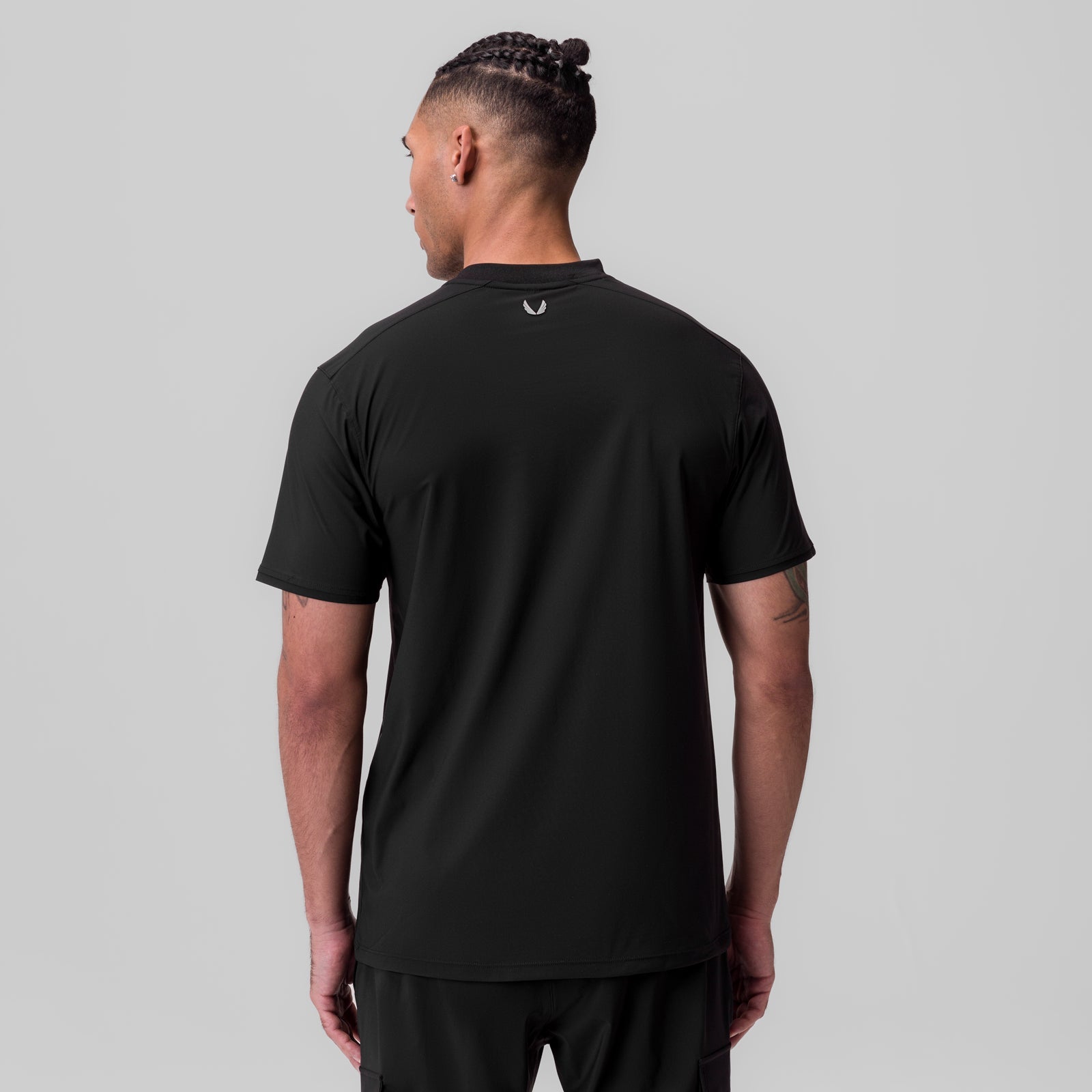 ASRV Tetra Lite Ice Zip Tee - Men's Performance Cooling Workout Shirt with Moisture Wicking Technology for Running, Gym & Outdoor Activities