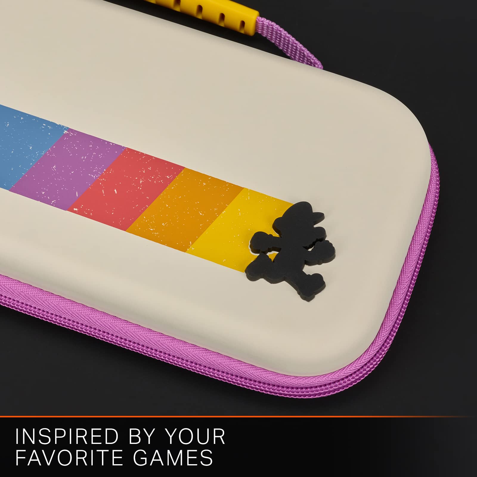 PowerA Nintendo Switch Protection Case - Rainbow Run Mario Design, Durable Gaming Console Cover for Nintendo Switch | Perfect for Travel, Home & On-the-Go Gaming Protection