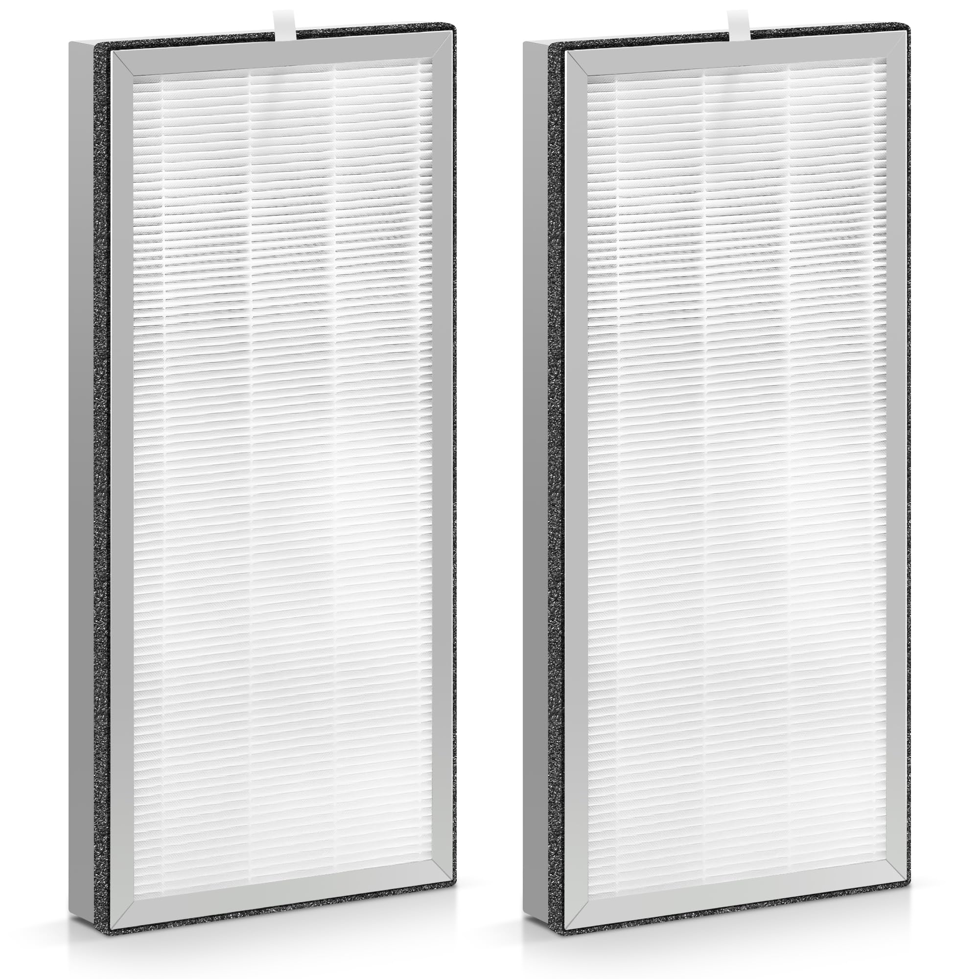 TOMORAL 40 Series Air Purifier Replacement Filters - 3-in-1 H13 HEPA, Activated Carbon & Pre-Filter (2 Pack) for Cleaner Air at Home, Office & Bedroom