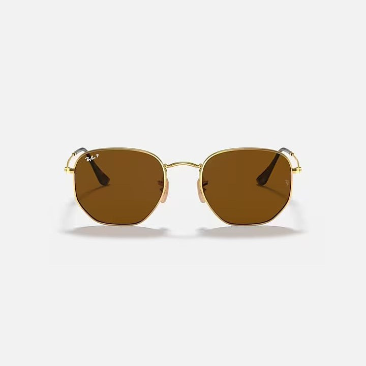 Ray Ban Hexagonal Arista Sunglasses - Classic Polarized Aviator Style for Men & Women - Perfect for Driving, Outdoor Sports & Fashion Accessories