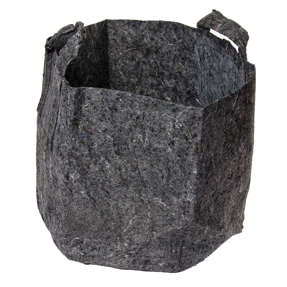 10-Pack 10 Gallon Root Pouch Biodegradable Plant Pots - Eco-Friendly Fabric Grow Bags for Vegetables, Herbs & Flowers - Lasts 3-4 Years - Ideal for Gardening, Urban Farming & Sustainable Planting