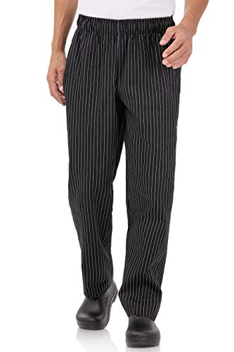 Black W/ Wht Pinstripe