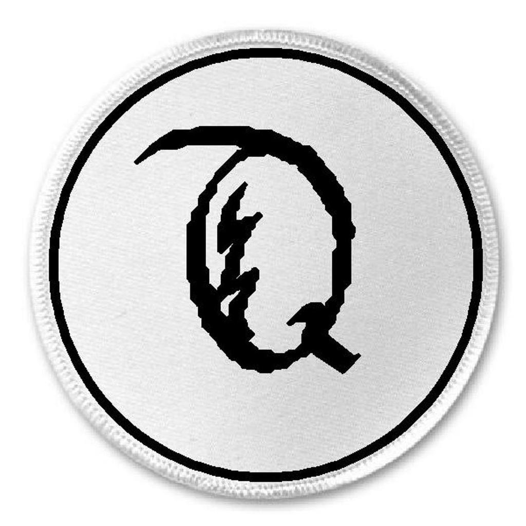 Letter Q Monogram Iron On Patch - 3 Inch Embroidered Initial Name Patch for Jackets, Bags & DIY Crafts | Personalized Sew On Applique for Clothing & Accessories