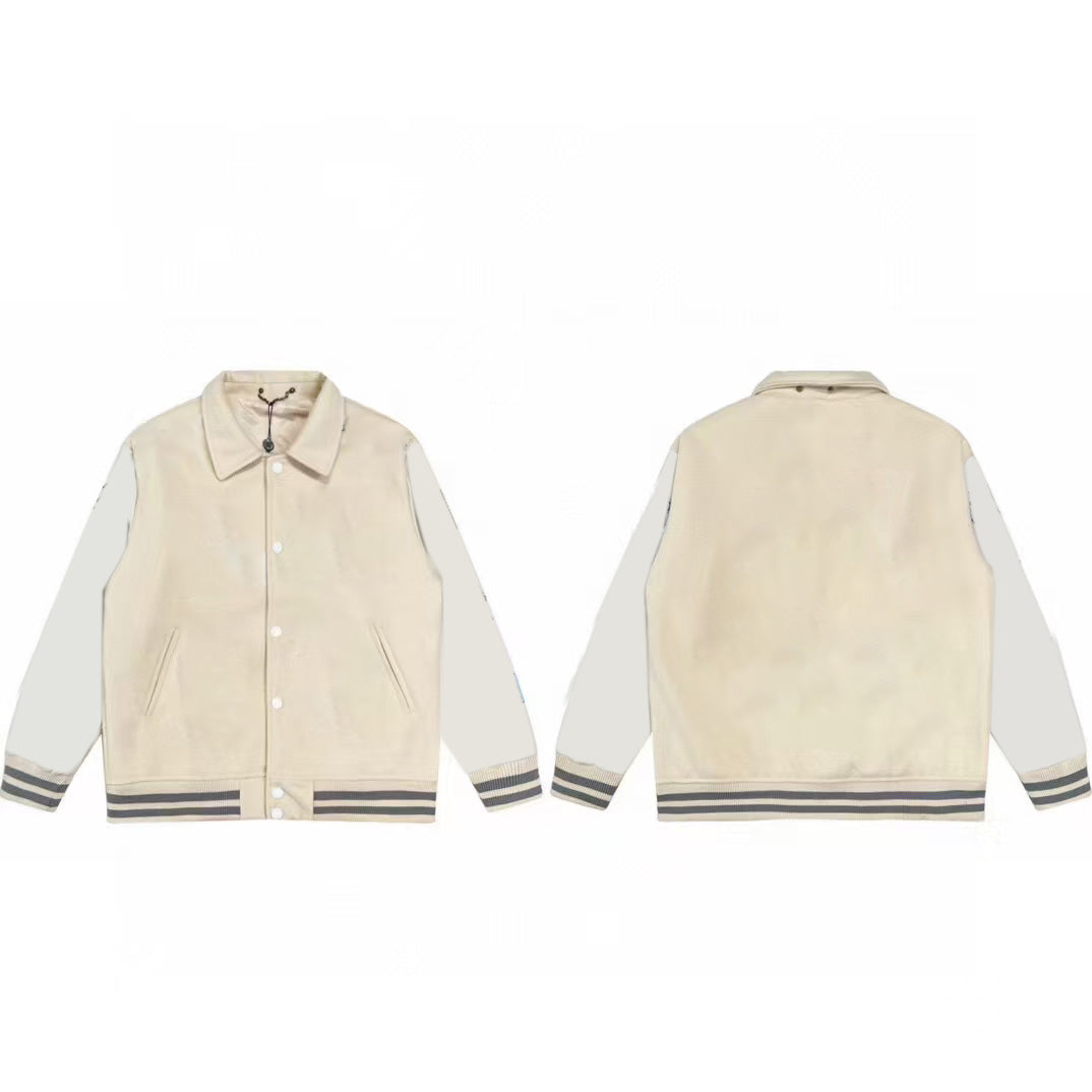Premium Men's Baseball Jacket - Lightweight & Stylish Vintage Bomber Jacket for Casual Wear, Street Fashion & Outdoor Activities