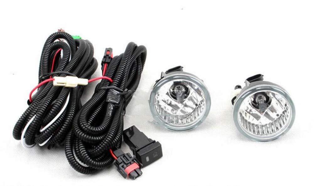 Daihatsu Terios 2010-2015 Front Bumper Fog Lights with Wiring Kit - Off-Road & Night Driving