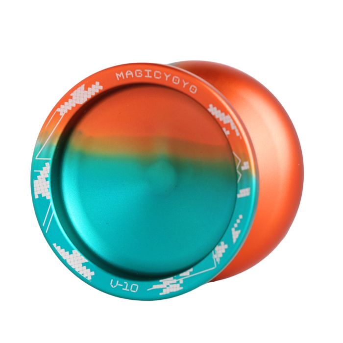 Magic YoYo V10 Professional Finger Spin Yo-Yo - Perfect for Beginners & Advanced Players - Great for Tricks, Competitions & Stress Relief