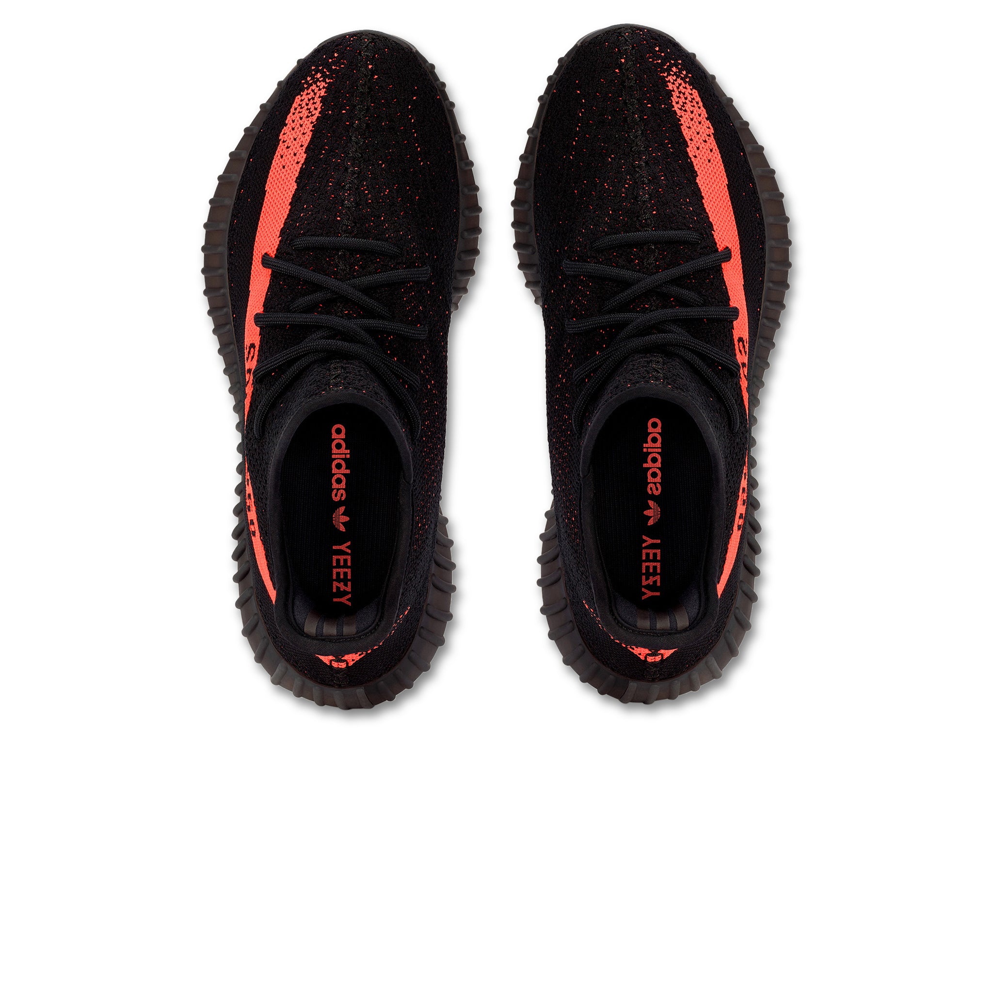 Adidas Yeezy Boost 350 V2 Core Black Red Men's Running Shoes - Stylish Sneakers for Casual Wear, Gym & Street Fashion