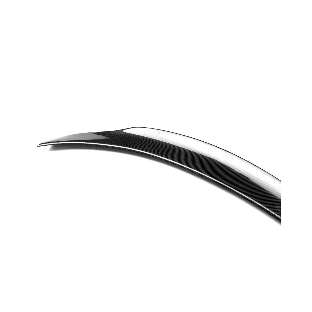 2015-2021 Mercedes-Benz C-Class W205 C63 C43 C450 Carbon Fiber Trunk Lip Spoiler - PSM Style Rear Wing for Enhanced Aerodynamics & Sporty Look