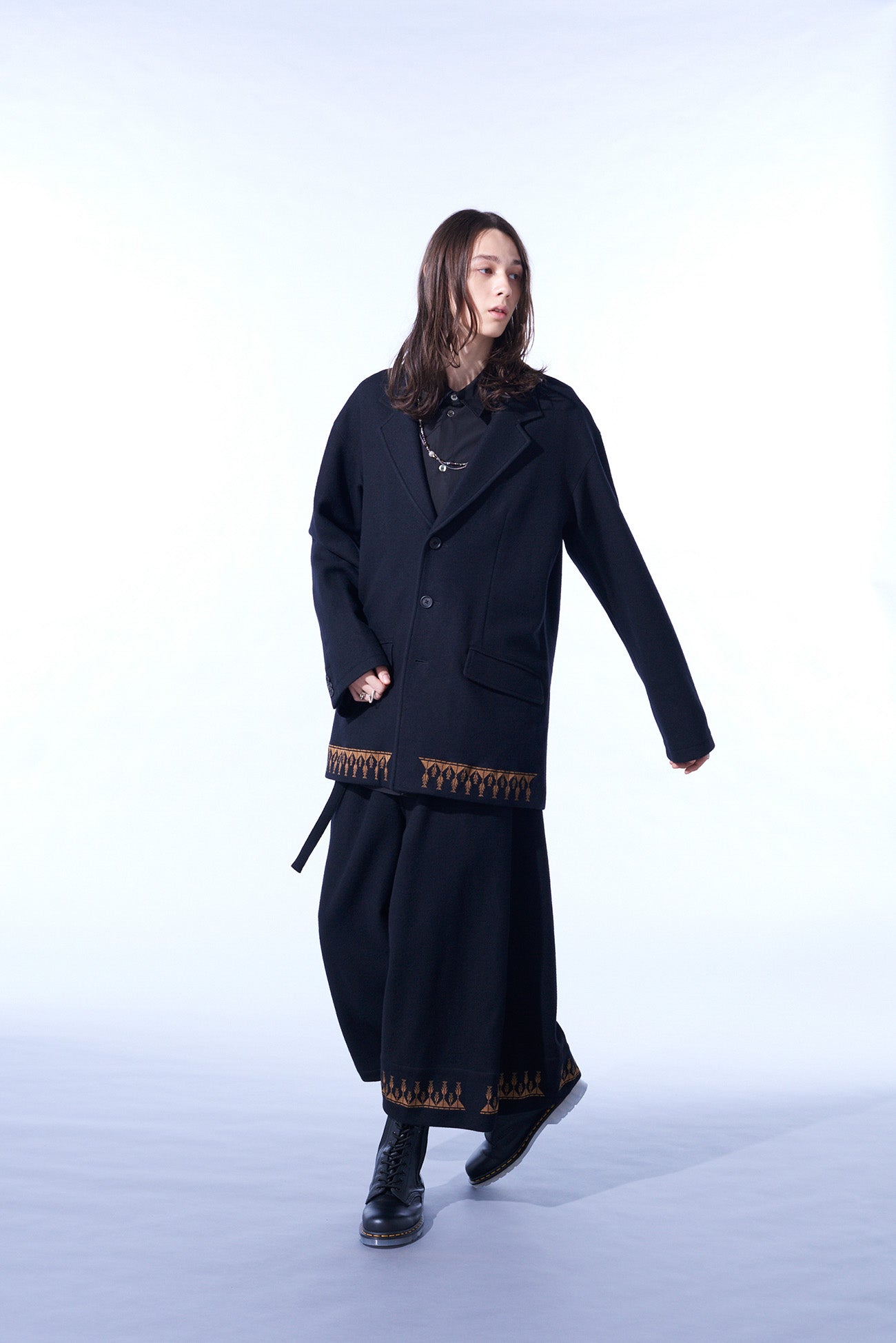 Stylish Compressed Jersey Ethnic Embroidered Wrap Pants for Women - Comfortable & Fashionable Yoga, Lounge, and Travel Pants
