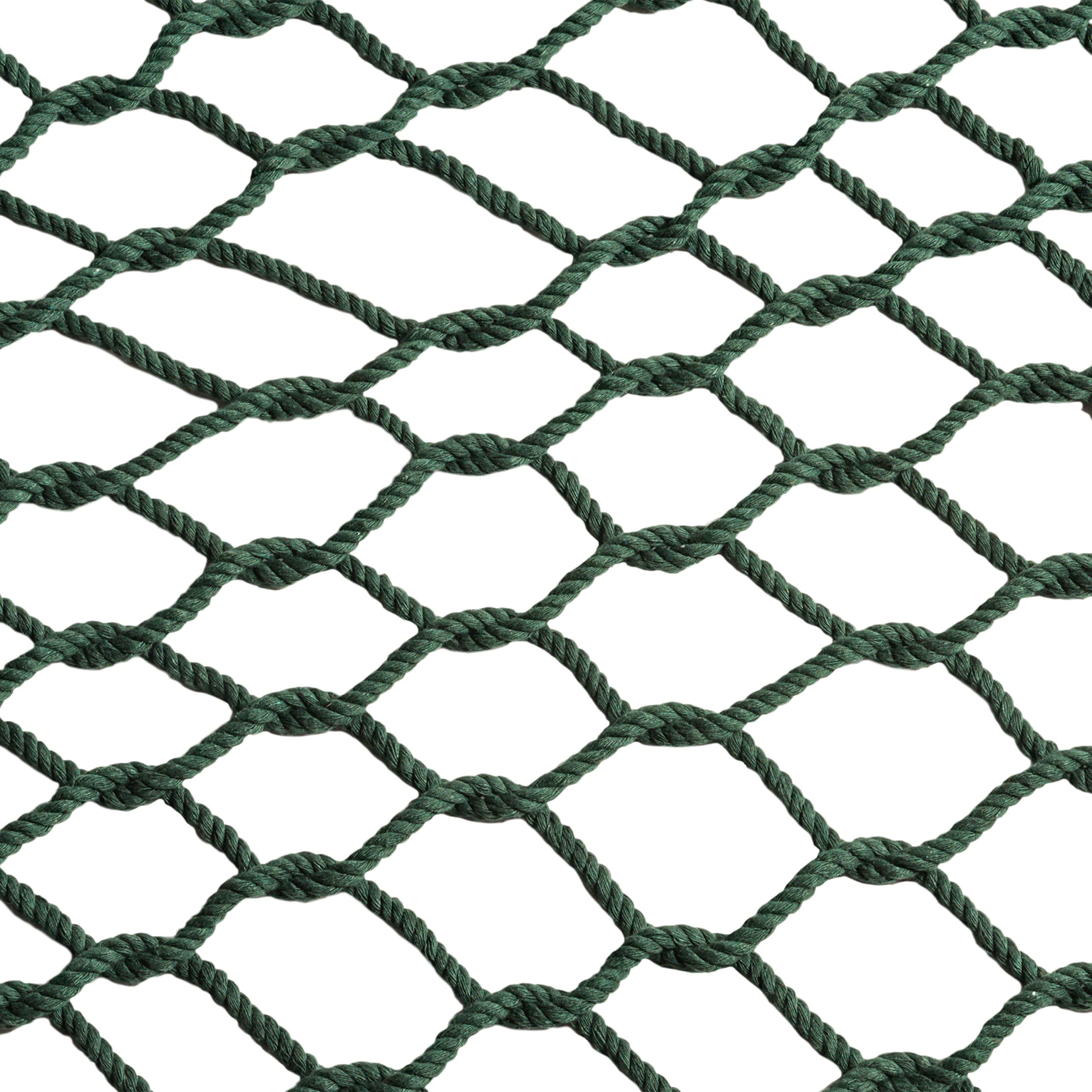 Bliss Hammocks BH-410GR 60-Inch Wide Cotton Rope Hammock for Indoor & Outdoor Use - Patio, Backyard, Poolside Relaxation with Chains & Hooks - Eco-Friendly Polyester & Hardwood Spreader - 450 lb Capacity - Green - Perfect for Lounging, Camping, and Beach Vacations